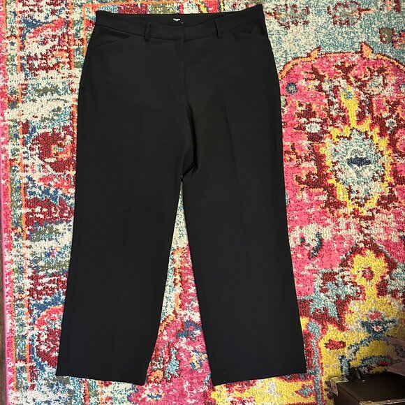 Express Editor Studio Stretch Twill Mid Rise Slim Trouser Pant - Picture 1 of 6